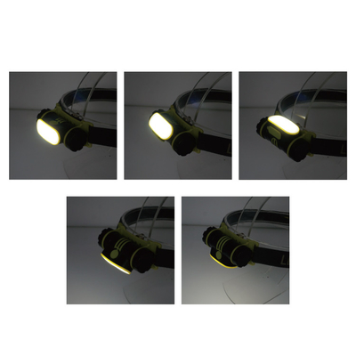 재충전용 조밀한 야영 LED 플래쉬 등 2200 MAh 조정가능한 벨트 손 파