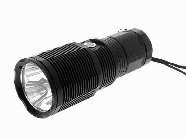 극단적인 높은 밝은 XHP50x3 LED 6000 루멘 4x18650 8800mAh 방수 IP67 재충전용 LED 플래쉬 등